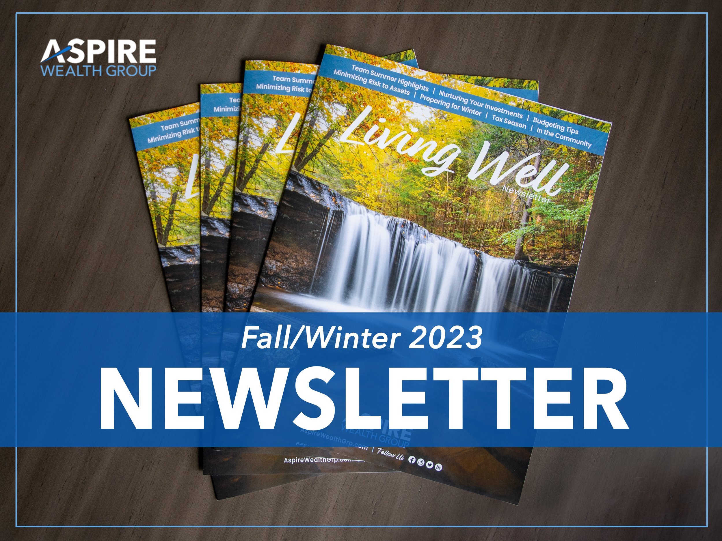 Fall/Winter 2023 Living Well Newsletter.