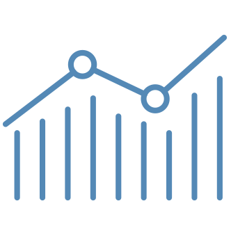 Chart icon.