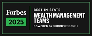 Forbes 2025 best-in-state wealth management teams logo.