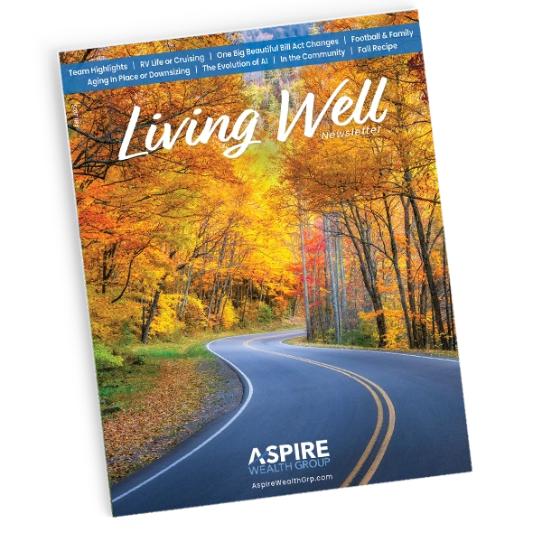 Fall 2025 Living Well Newsletter Cover
