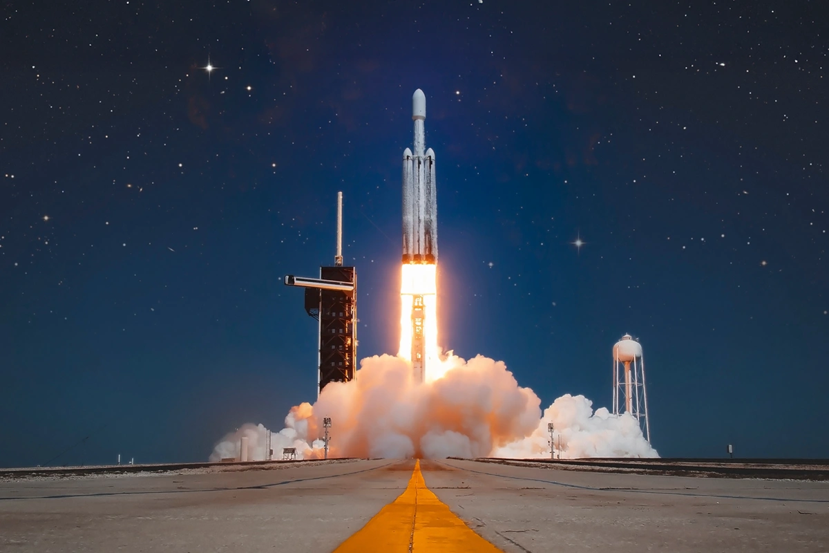 Rocket launch.