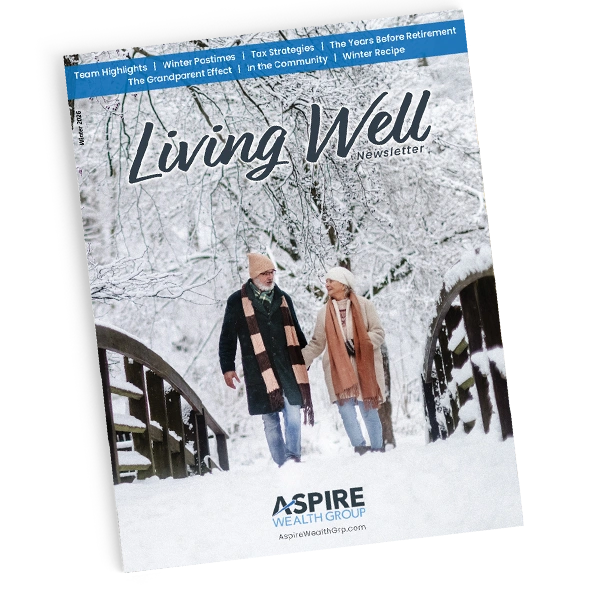 Winter 2026 Living Well Newsletter Cover