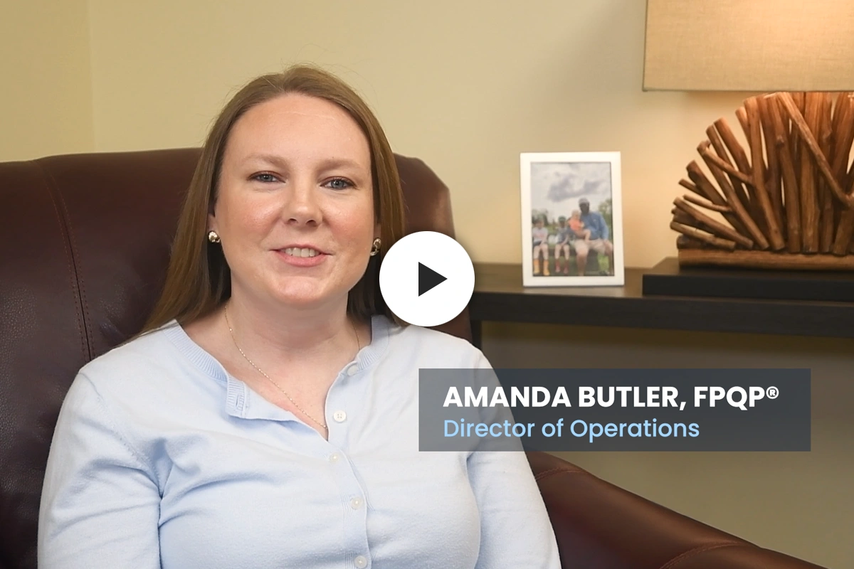 Meet Amanda Butler video thumbnail.